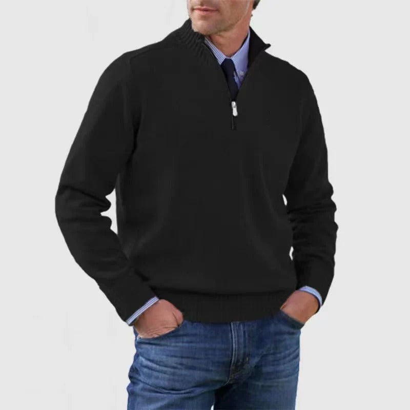 Caleb Men's Sweater - back view
