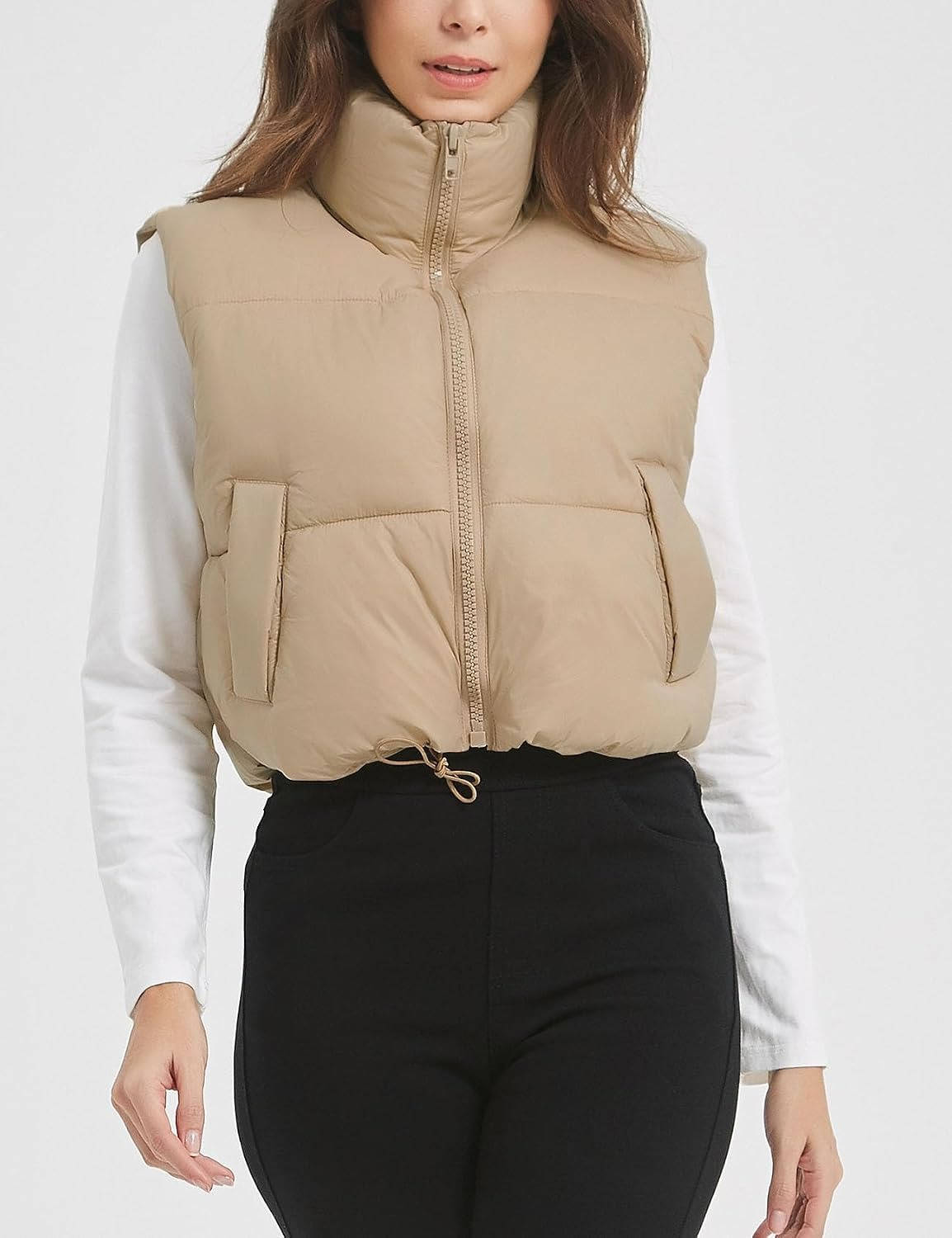 Juliette Women's Puffer Jacket - styled view