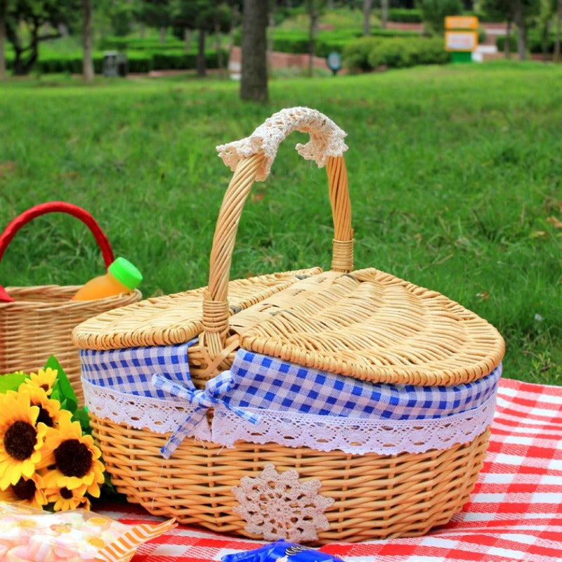 Kestrel Basket - close-up detail