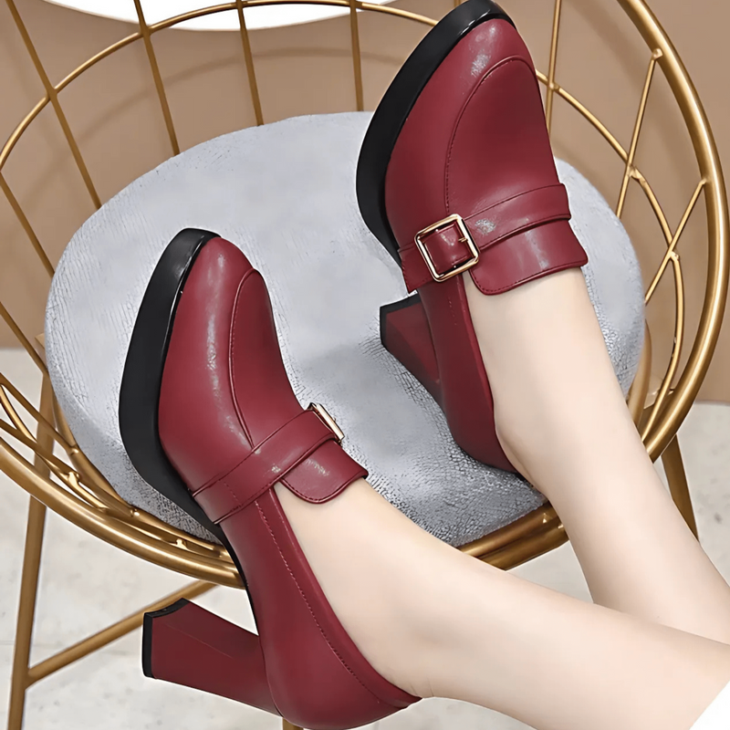 Eloise Women's Platform Loafers - full-length view