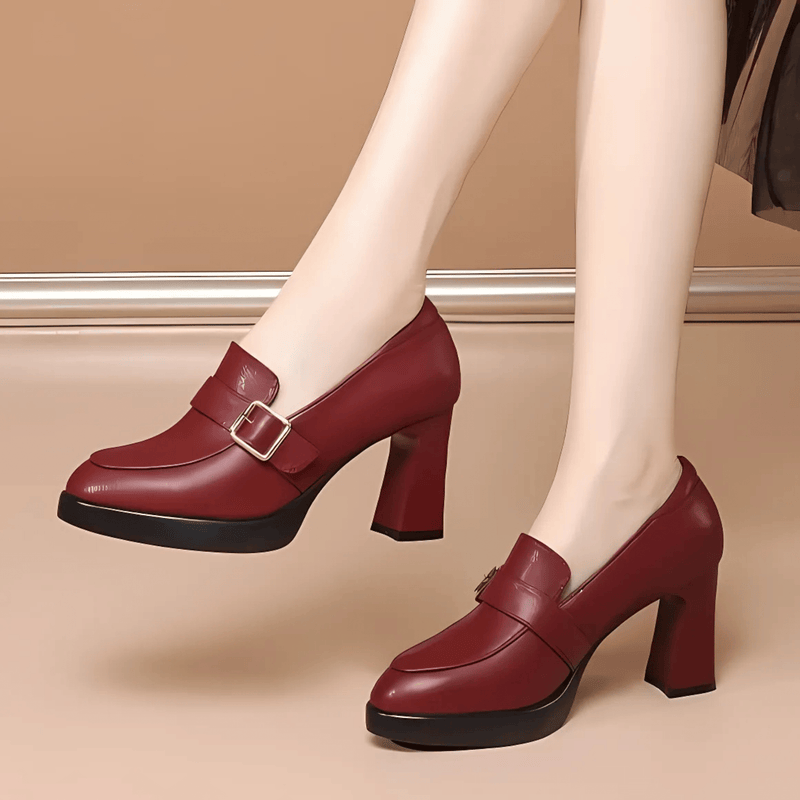 Eloise Women's Platform Loafers - back view