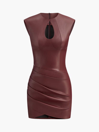 Nadia Women's Pleated Dress - shown in use