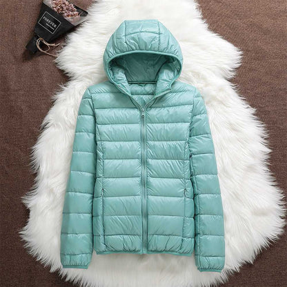 Selma Women's Quilted Puffer Jacket - flat lay