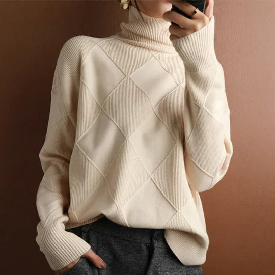 Nadia Women's Sweater - flat lay