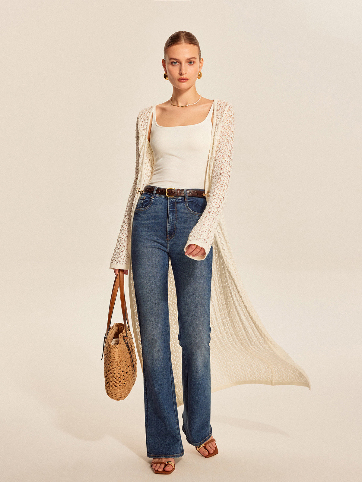 Zadie Women's Cardigan - back view