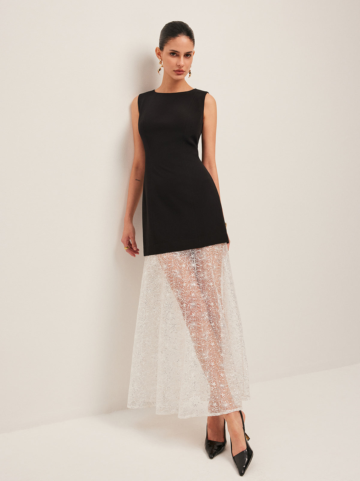 Dahlia Women's Dress - back view