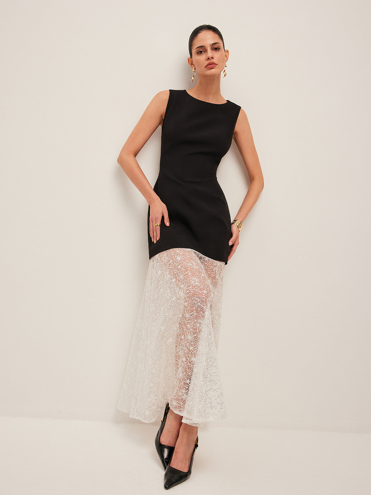 Dahlia Women's Dress - full-length view
