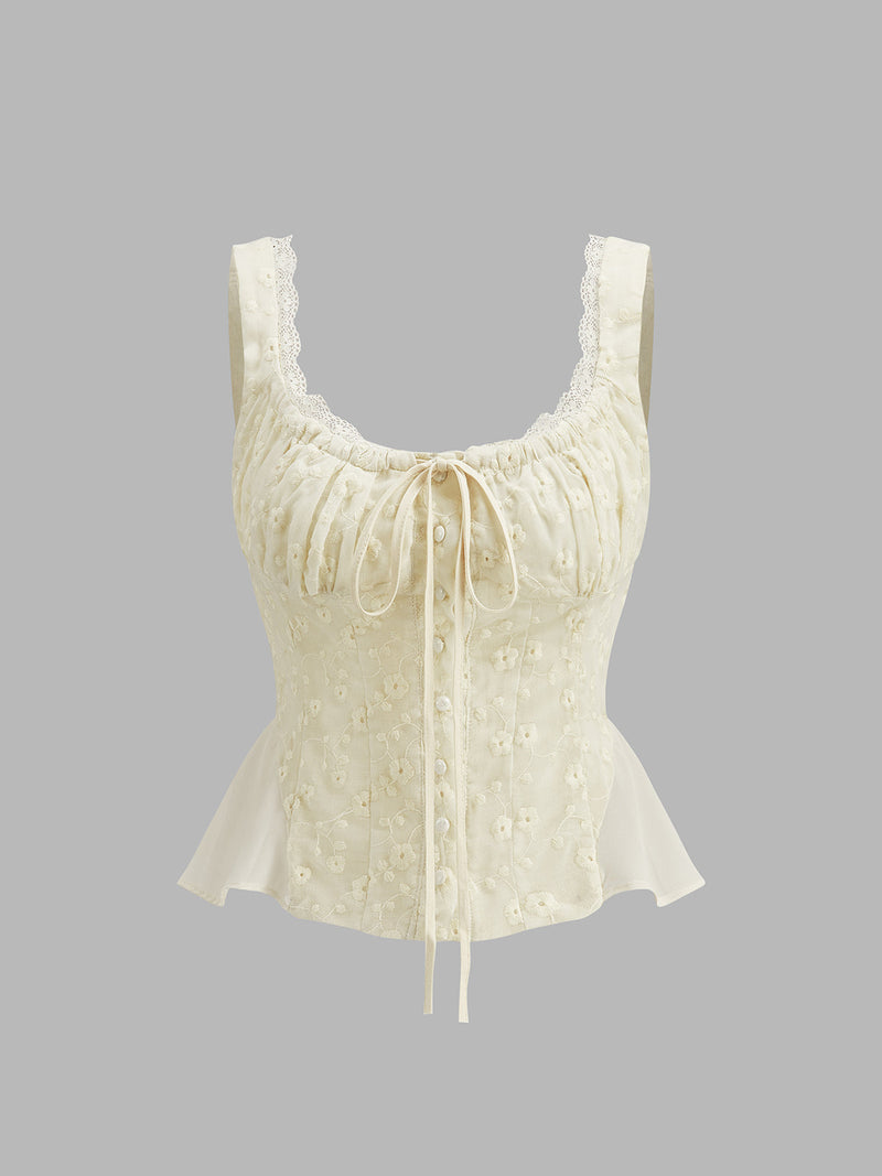 Uma Women's Floral Top - front view