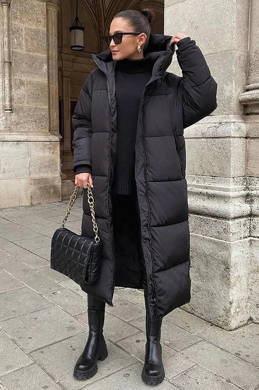Juliette Women's Quilted Coat - front view