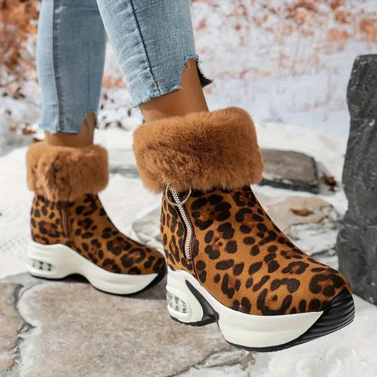 Ulla Women's Platform Boots - styled view