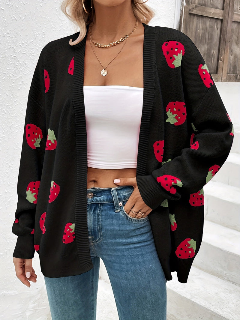 Alba Women's Cardigan - flat lay