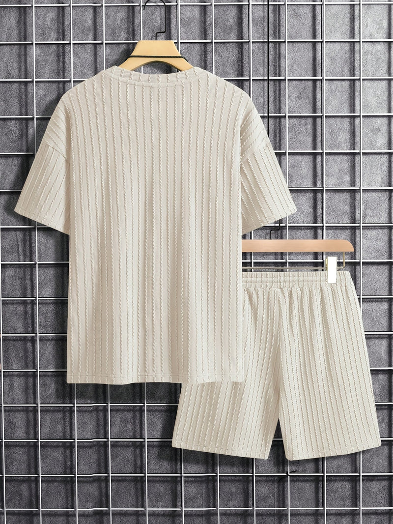 Edith Women's Cable Knit Two-piece Set - fabric and finish detail