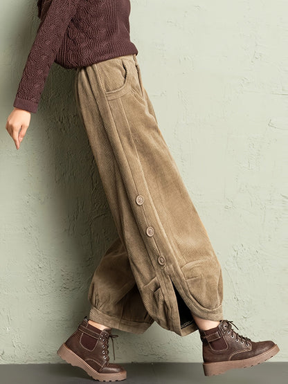 Noor Women's Corduroy Pant - shown in use