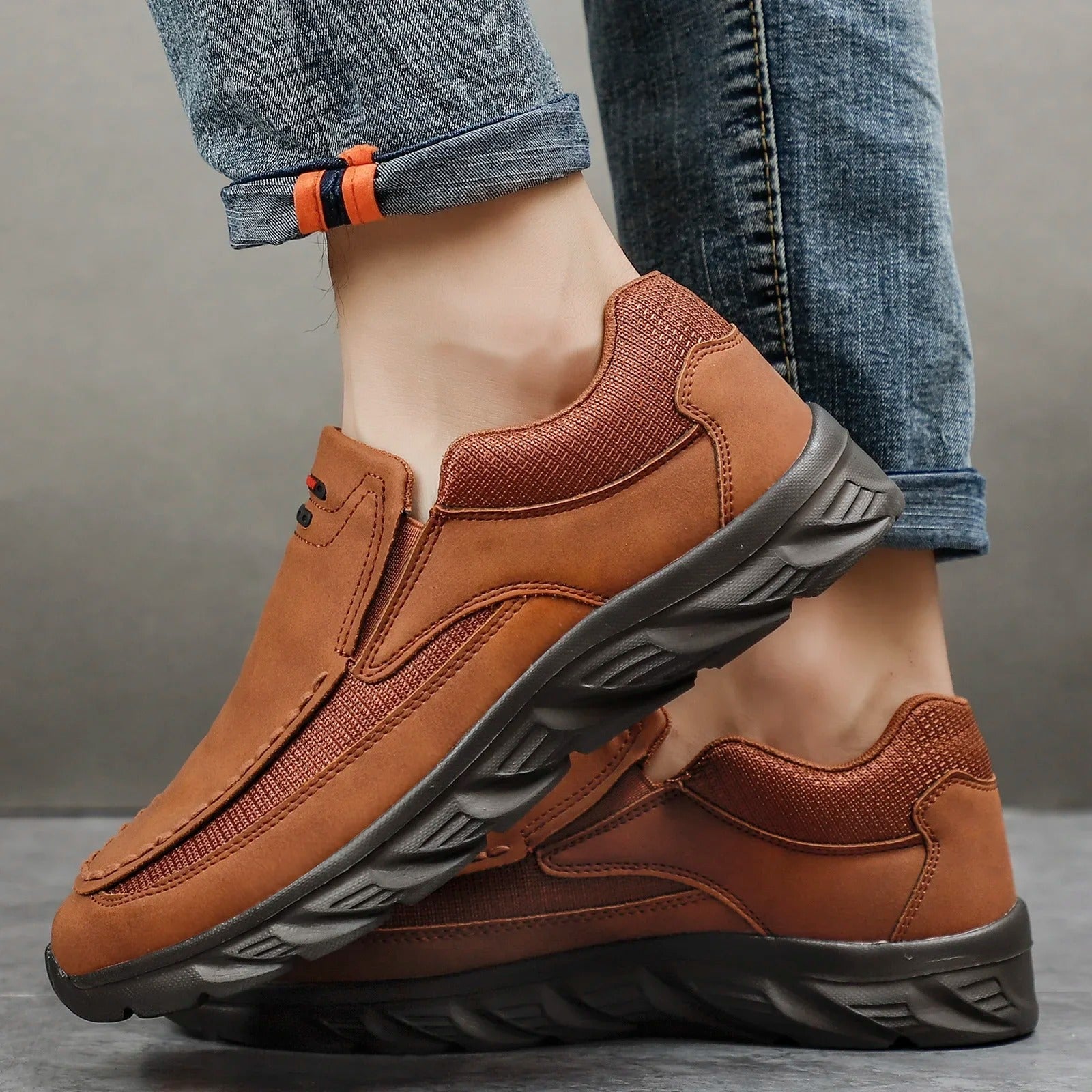 Yves Men's Loafers - back view