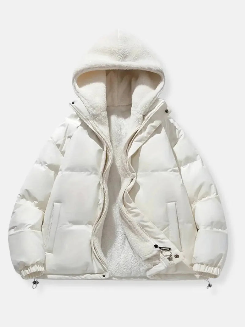 Iris Women's Puffer Jacket - styled view