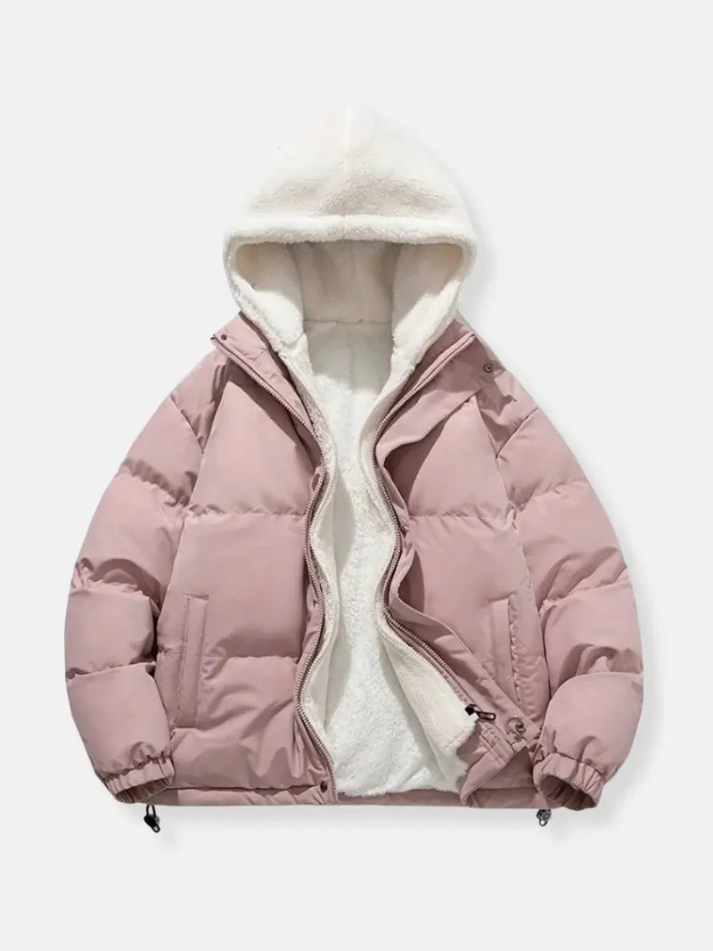 Iris Women's Puffer Jacket - close-up detail