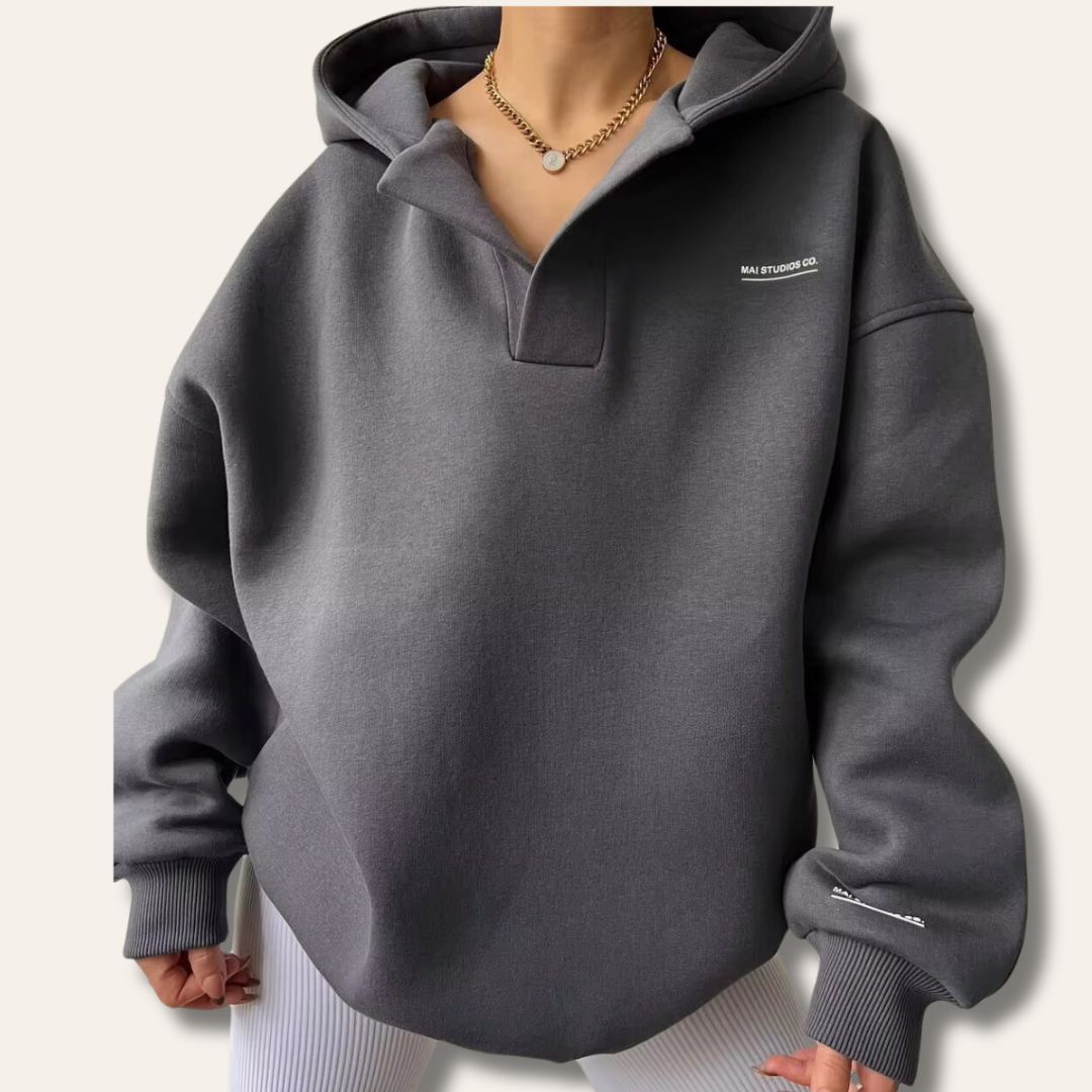 Ottilie Women's Oversized Sweater - styled view
