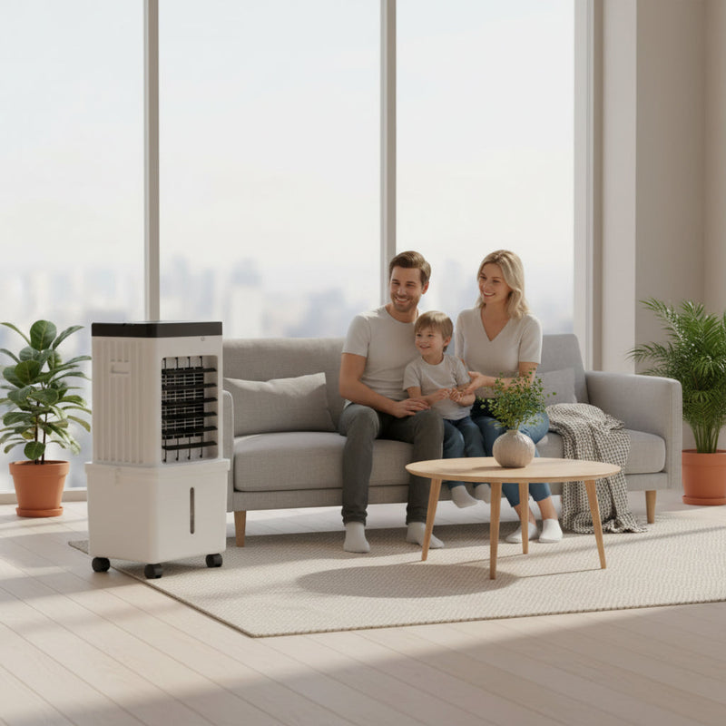 Haven Portable Air Conditioner - fabric and finish detail