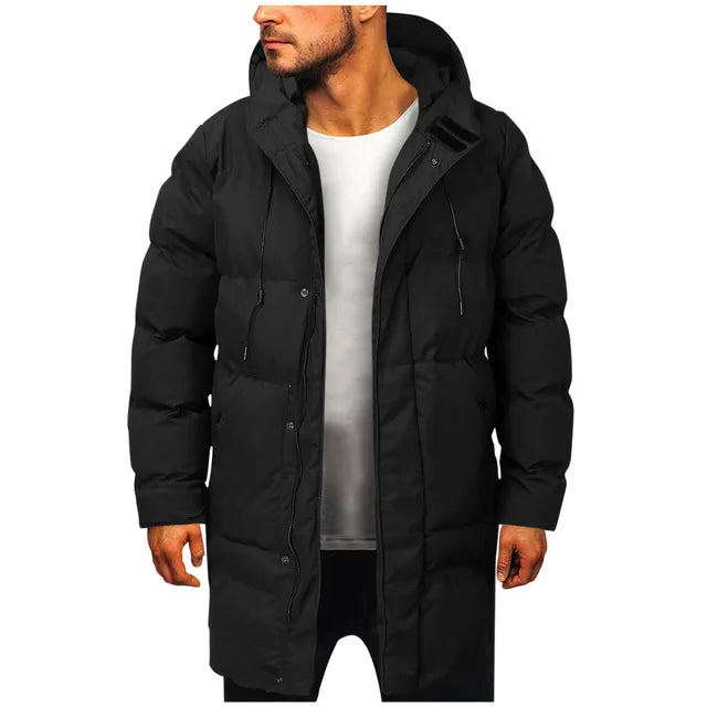 Percy Men's Puffer Jacket - styled view