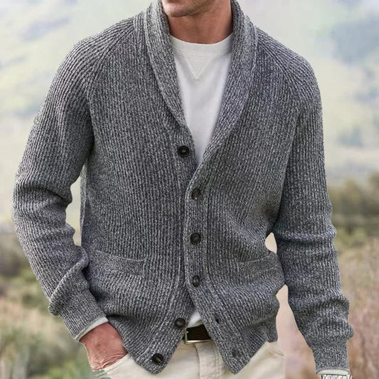 Auden Men's Cardigan - styled view