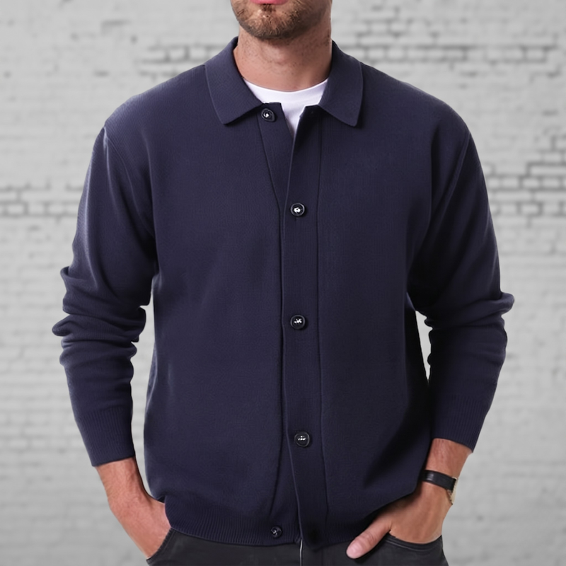 Cormac Men's Cardigan - front view
