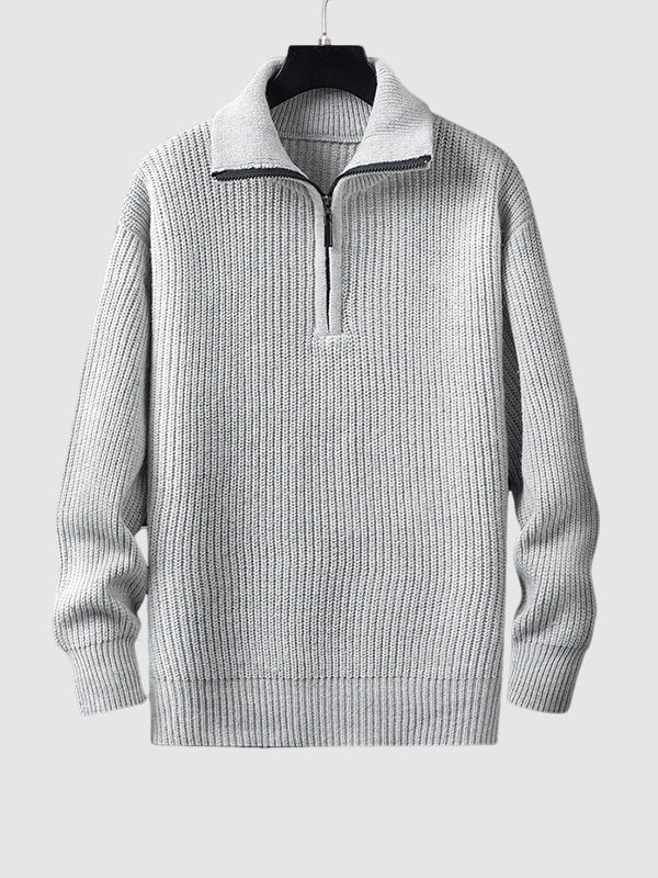 Elias Men's Sweater | Knit, Zip