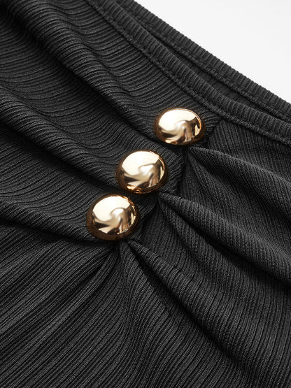 Fleur Women's Pleated Blouse - styled view