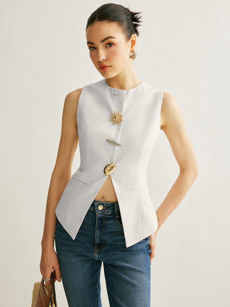 Lumi Women's Vest - flat lay