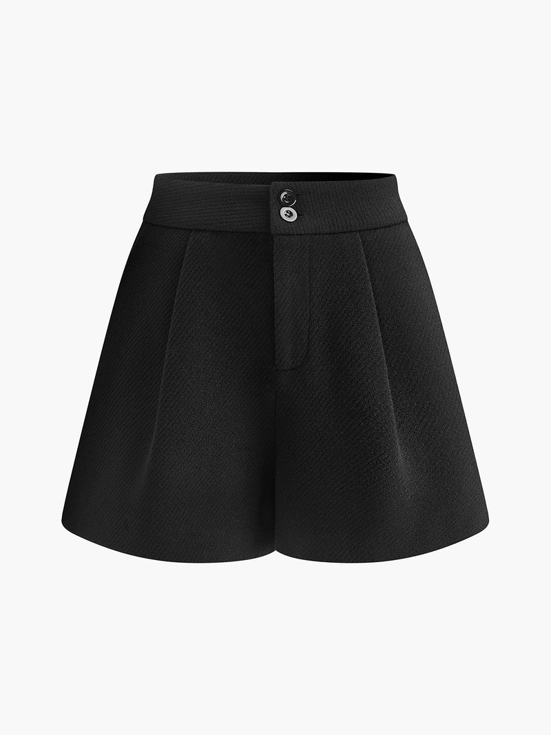 Ottilie Women's Shorts | Tweed, Zipper