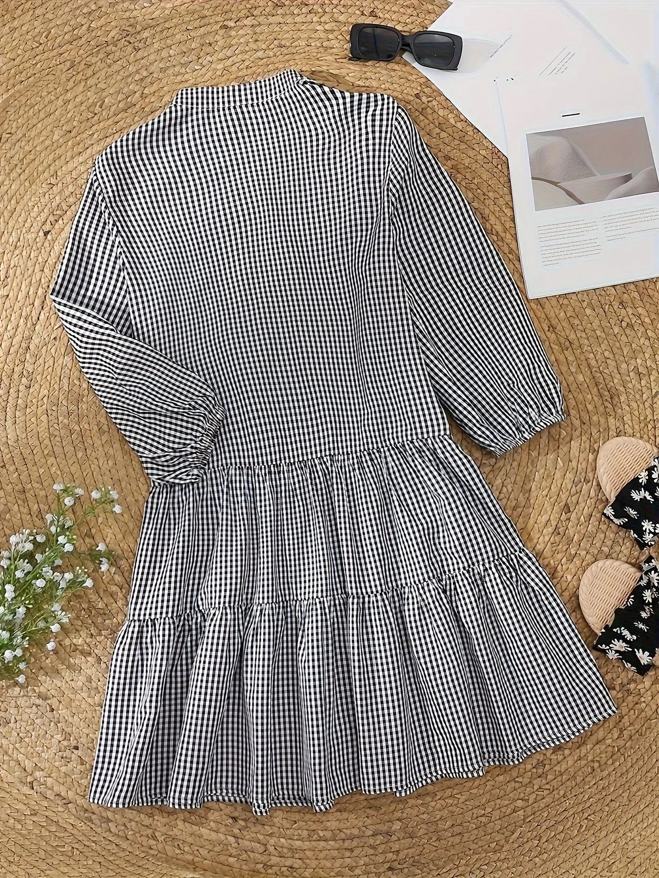 Rhea Women's Mini Dress - back view