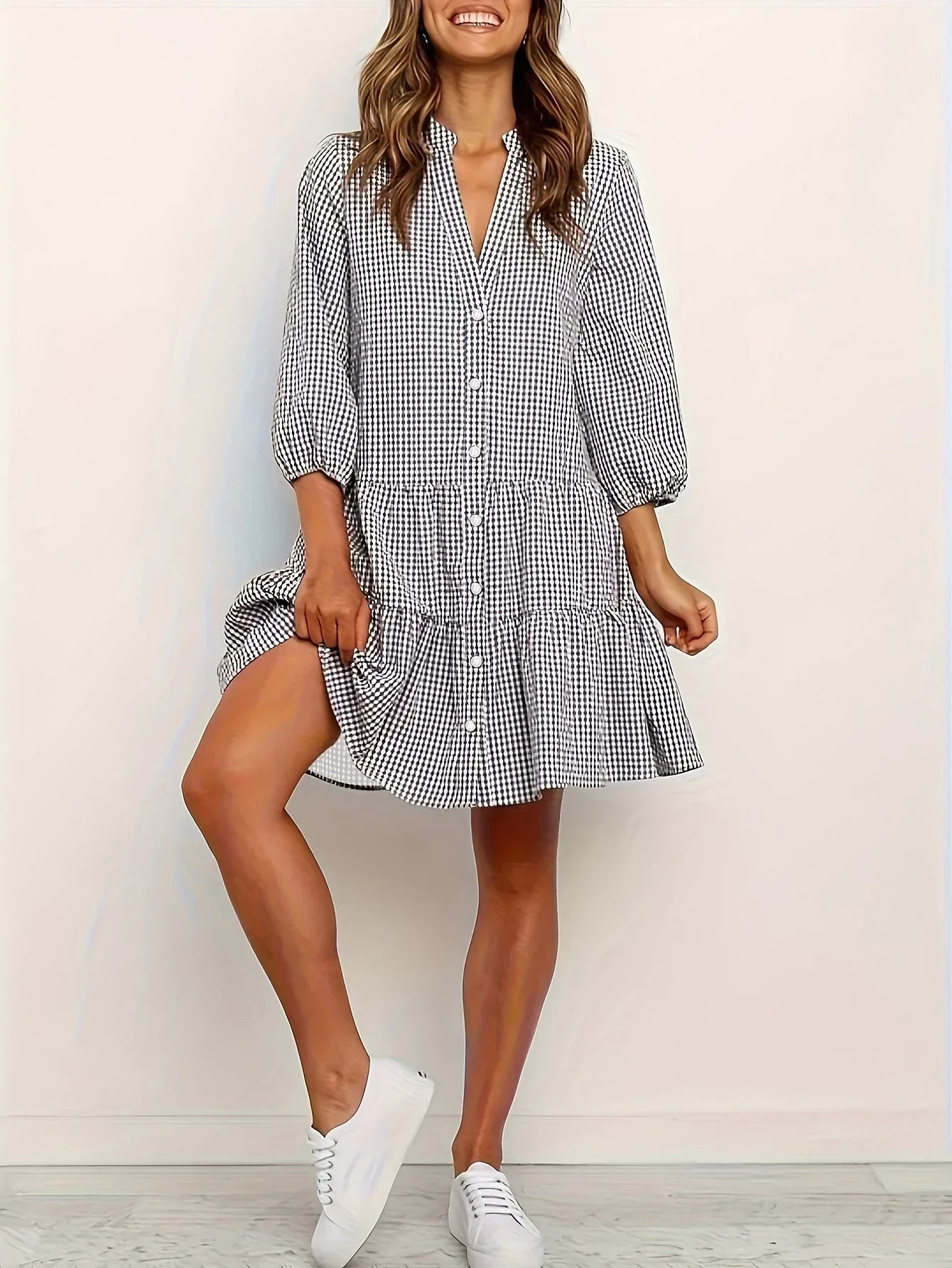 Rhea Women's Mini Dress - styled view
