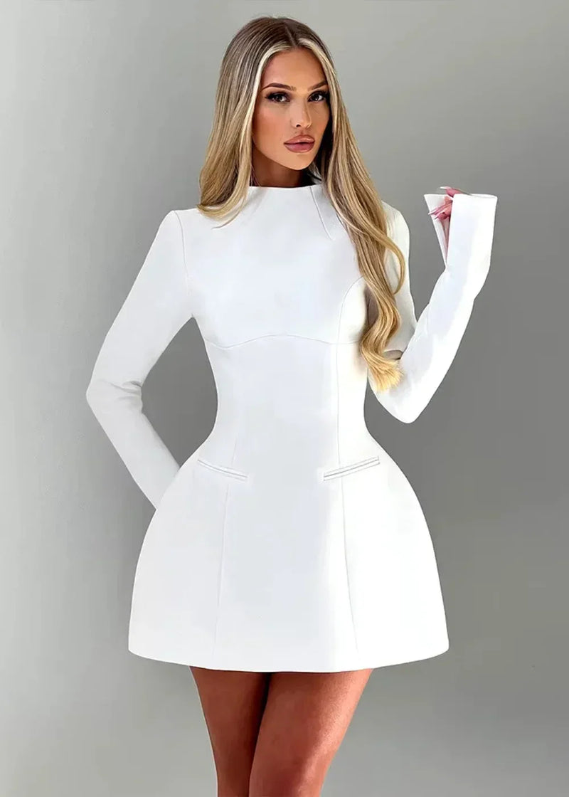 Xanthe Women's Mini Dress - shown in use