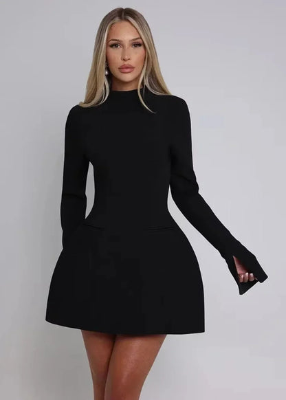 Xanthe Women's Mini Dress - fabric and finish detail