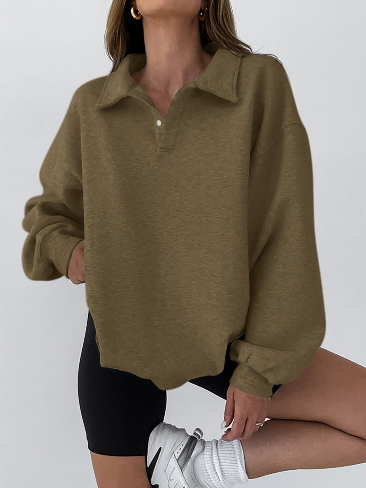 Yvette Women's Sweatshirt - close-up detail