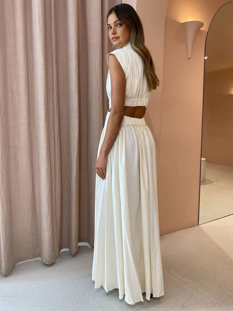 June Women's Dress - back view
