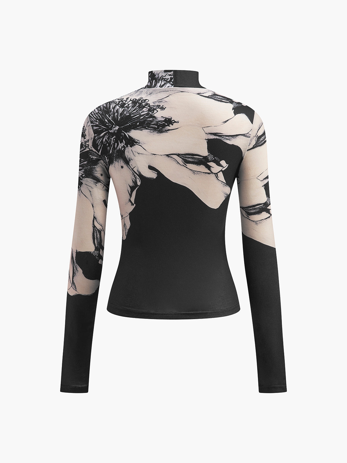 Edith Women's Printed Shirt - fabric and finish detail