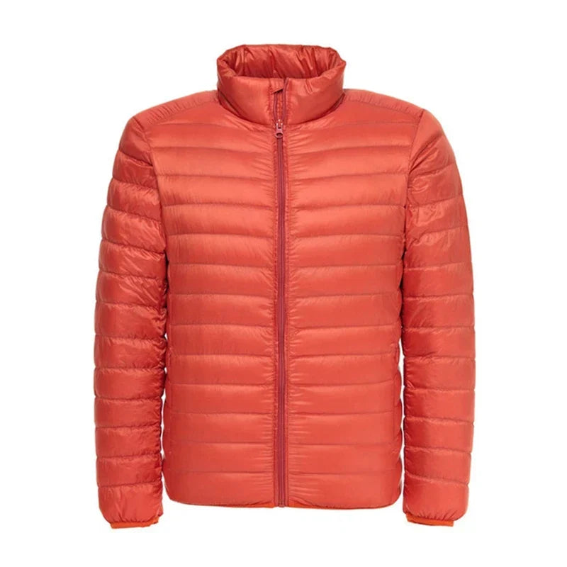 Silas Men's Puffer Jacket - close-up detail