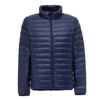 Silas Men's Puffer Jacket - flat lay