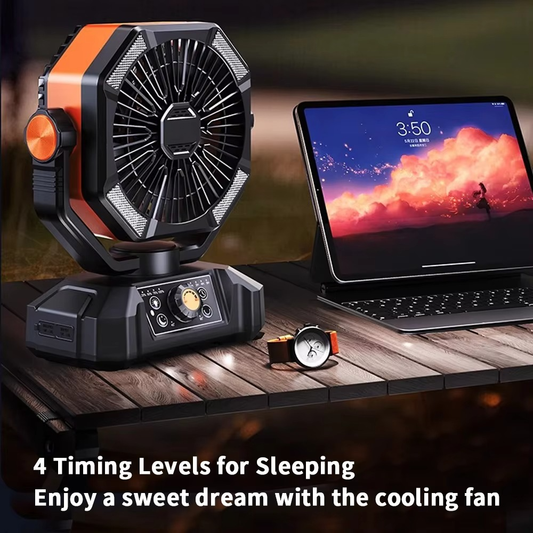 Dune Portable Fan - styled view