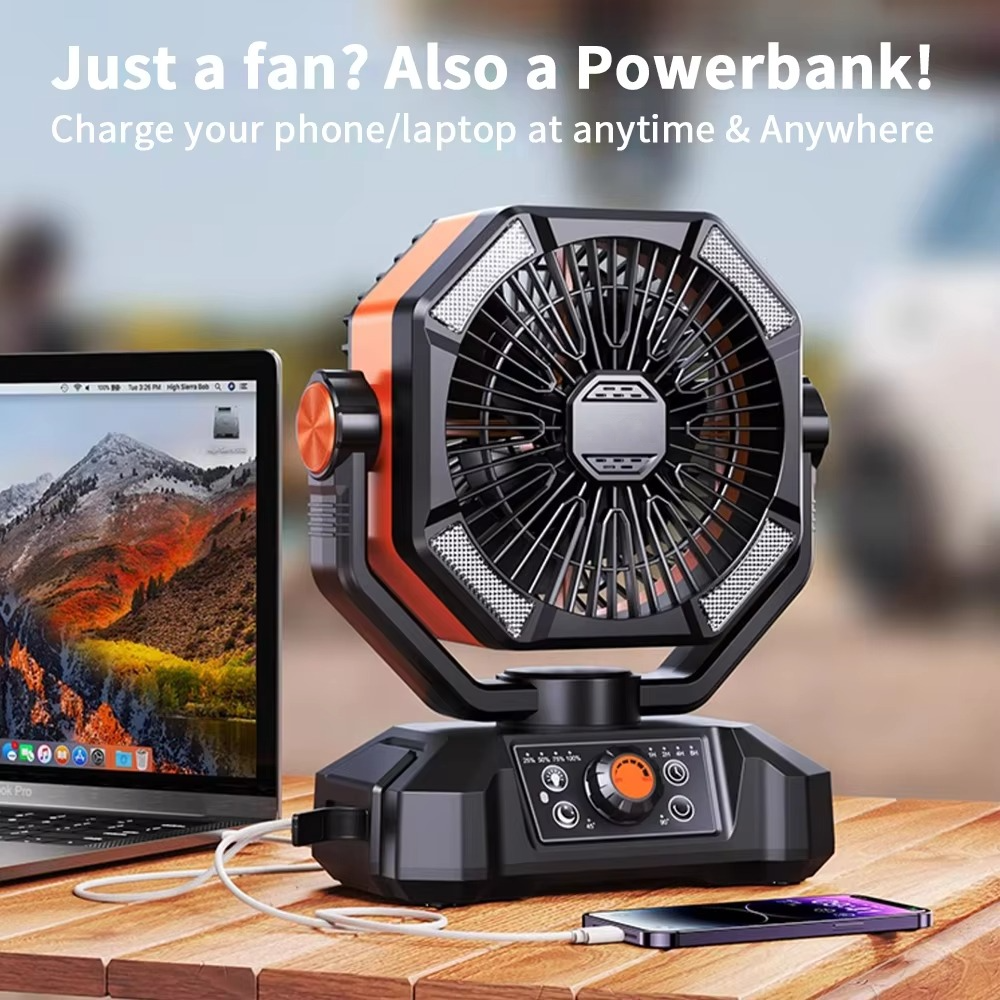 Dune Portable Fan - flat lay