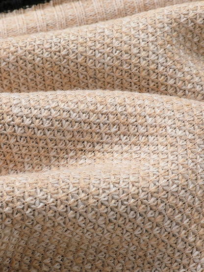 Nolan Men's Ribbed Knit Cardigan - back view
