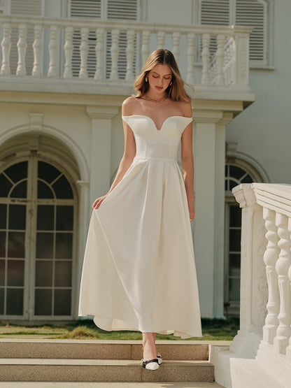 Juno Women's Pleated Dress - styled view
