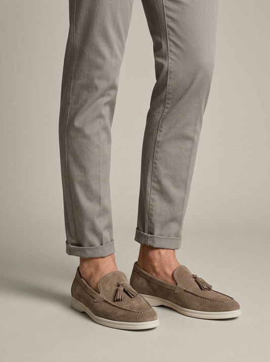 Bruno Men's Suede Loafers - front view
