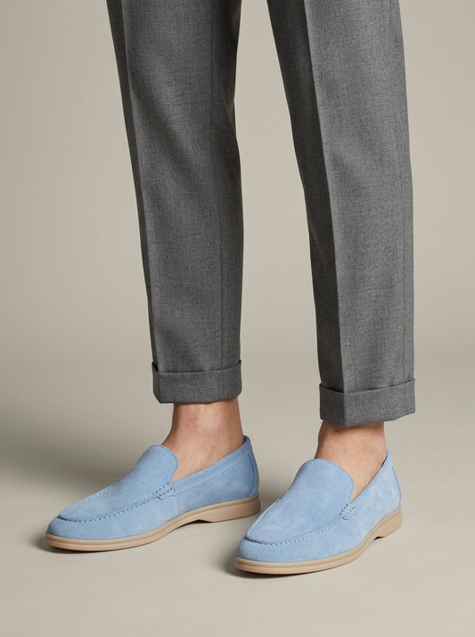 Sawyer Men's Suede Loafers - front view
