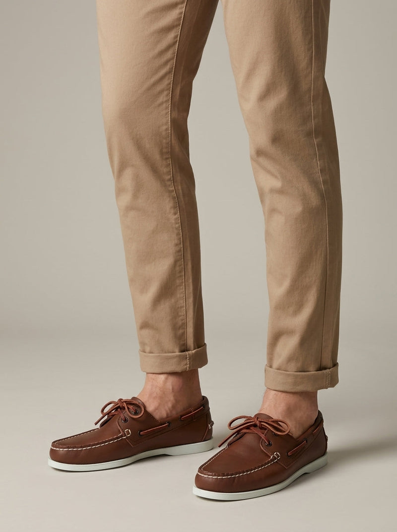 Caleb Men's Shoes | Leather, Lace, Round Toe
