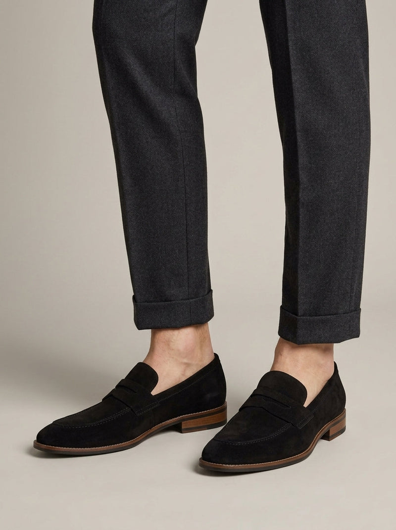 Vance Men's Suede Loafers | Slip, Leather, Slip-on