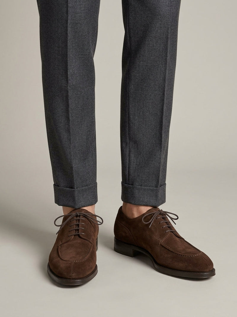 Felix Men's Suede Oxfords | Leather, Lace, Moc Toe