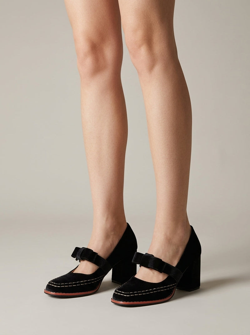 Paloma Women's Adjustable Heels - front view