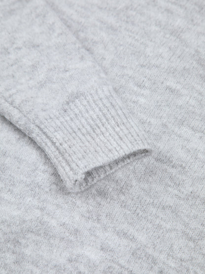 Vienna Women's Asymmetric Sweater - close-up detail