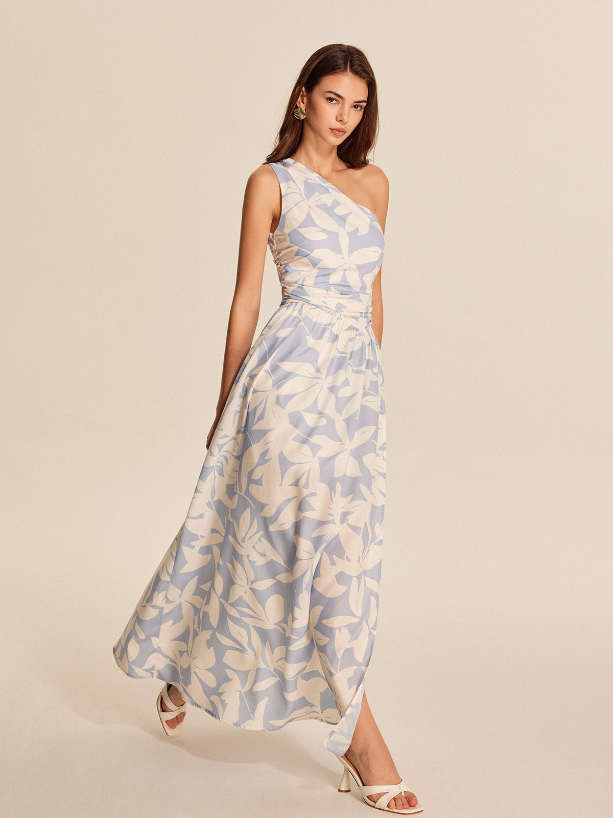 Ruby Women's Floral Dress - back view